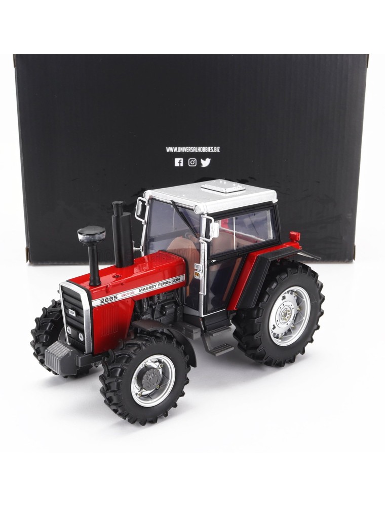 MASSEY FERGUSON - MF2685 TRACTOR 1986 - RED SILVER