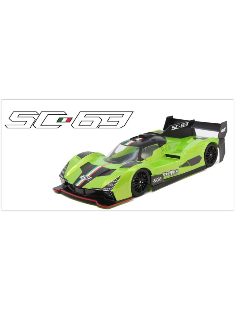 Mon-Tech Racing - Carrozzeria Lamborghini SC-63 Hyper Car LMH 1/10 190mm 24h LeMans