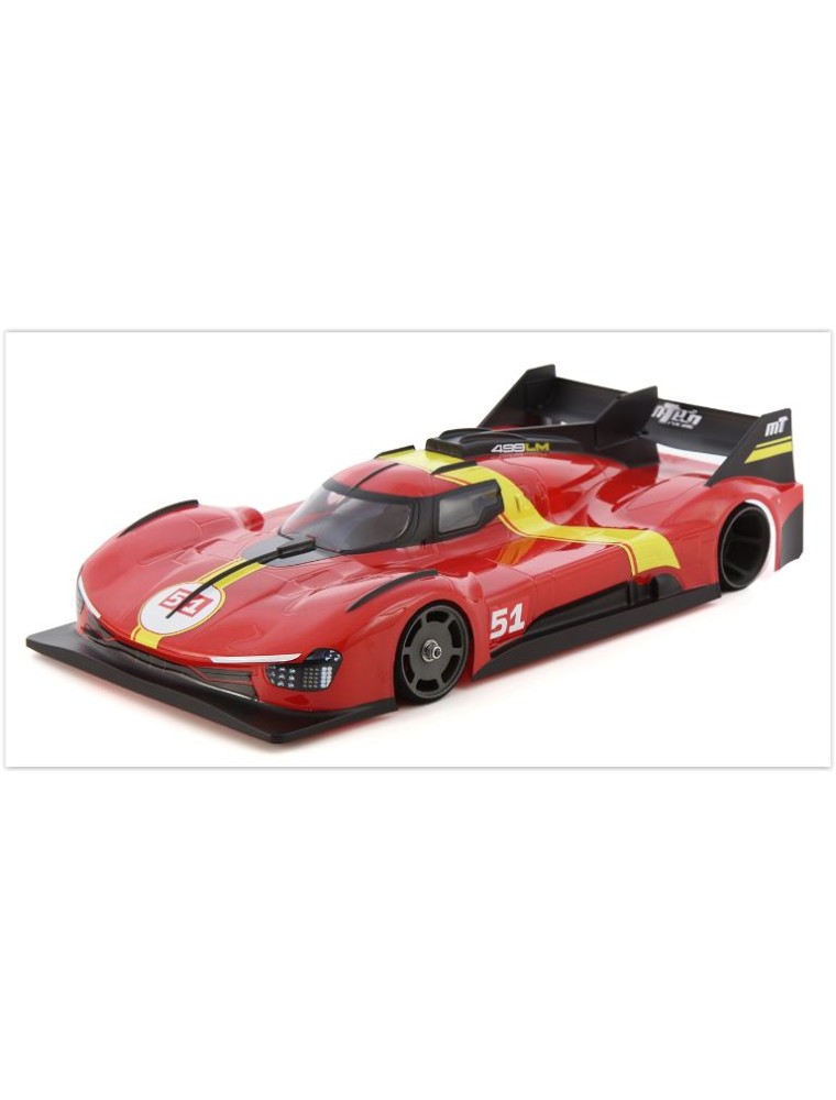 Mon-Tech Racing - Carrozzeria Ferrari 499 LM 1/12 Pan Car 24h LeMans