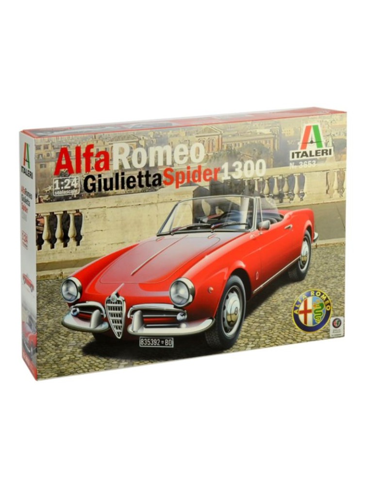 Italeri - GIULIETTA SPIDER 1600 1/24