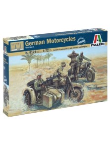 Italeri - MOTOCICLISTI TEDESCHI WWII 1/72