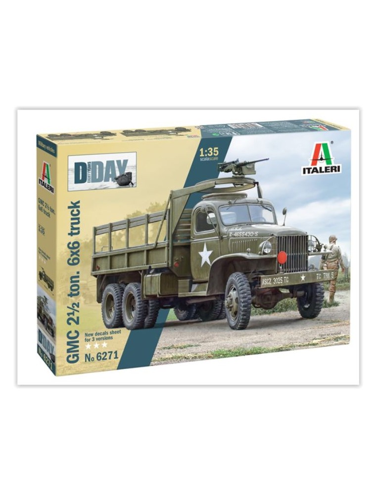 Italeri - GMC 2 1/2 Ton. 6x6 Truck D-Day 80 1/35