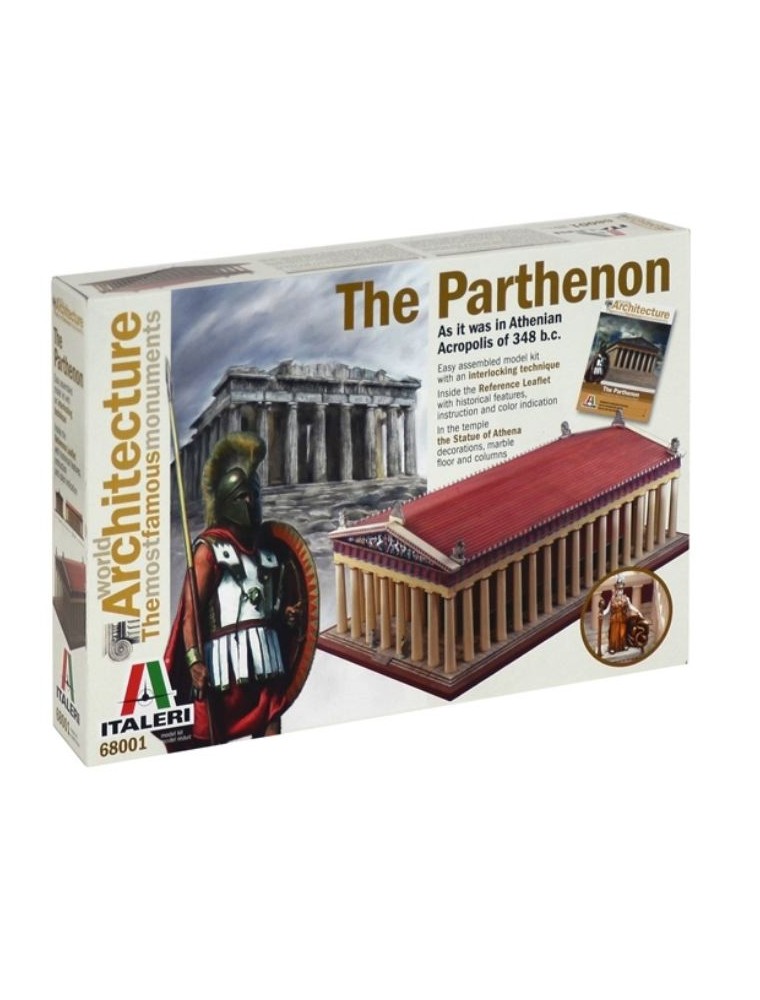 Italeri - PARTHENON IL PARTENONE 15x29cm KIT DI MONTAGGIO IN PLASTICA