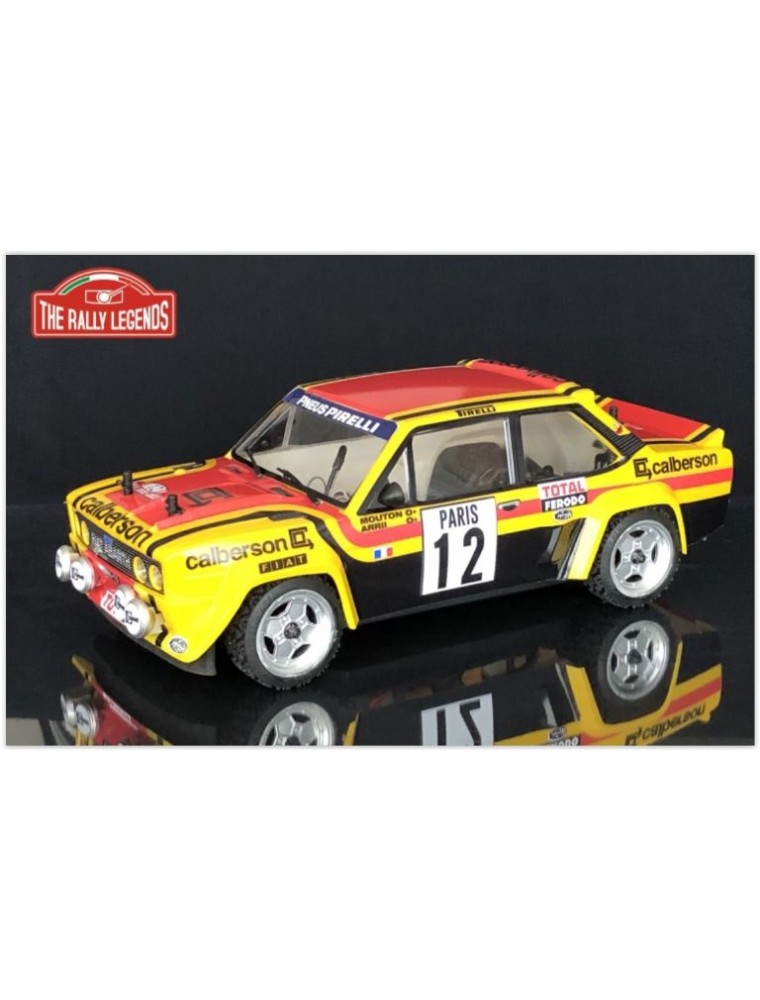 Rally Legends - Fiat 131 Abarth Calberstone Rally 1/10 montata con radio