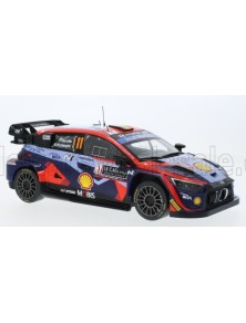 HYUNDAI - i20 N RALLY1 TEAM SHELL MOBIS WRT N 11 3rd RALLY MONTECARLO 2023 THIERRY NEUVILLE - MARTIJN WYDAEGHE - 2 TONE BLUE RED