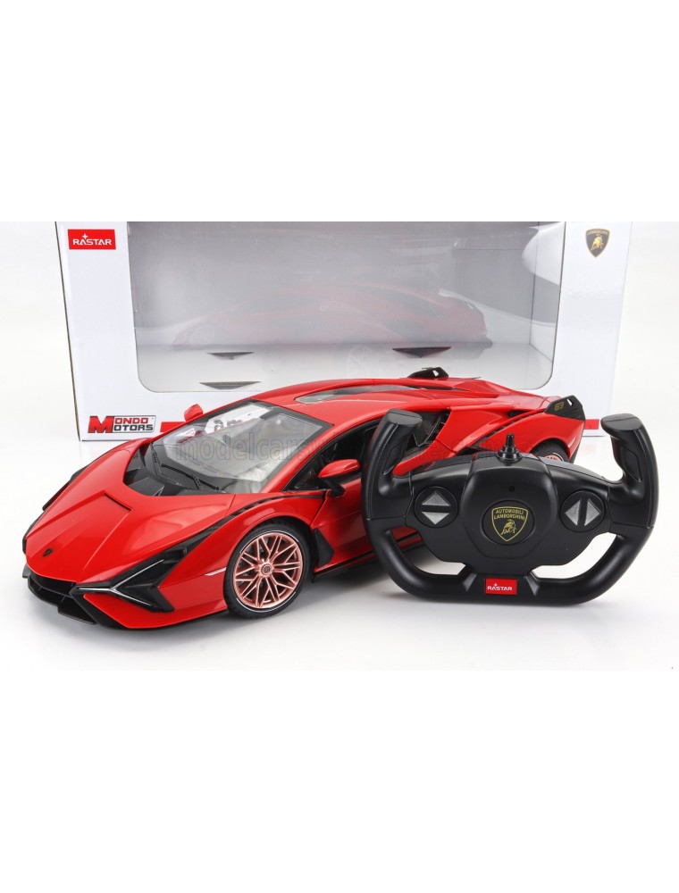 LAMBORGHINI - SIAN FKP 37 HYBRID 2020 - RED BLACK