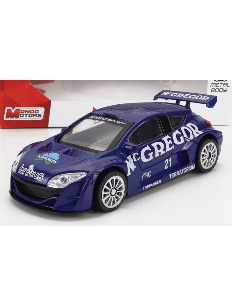 RENAULT - MEGANE V6 TROPHY TEAM Mc-GREGOR N 21 WINNER WORLD SERIES 2009 M. VERSCHUUR - BLUE