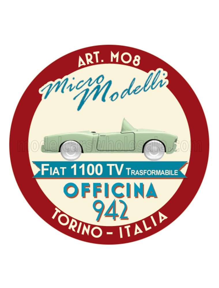 FIAT - 1100/103 TRASFORMABILE CABRIOLET OPEN 1953 - GREEN