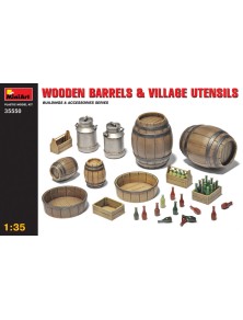 Miniart - WOODEN BARRELS &...