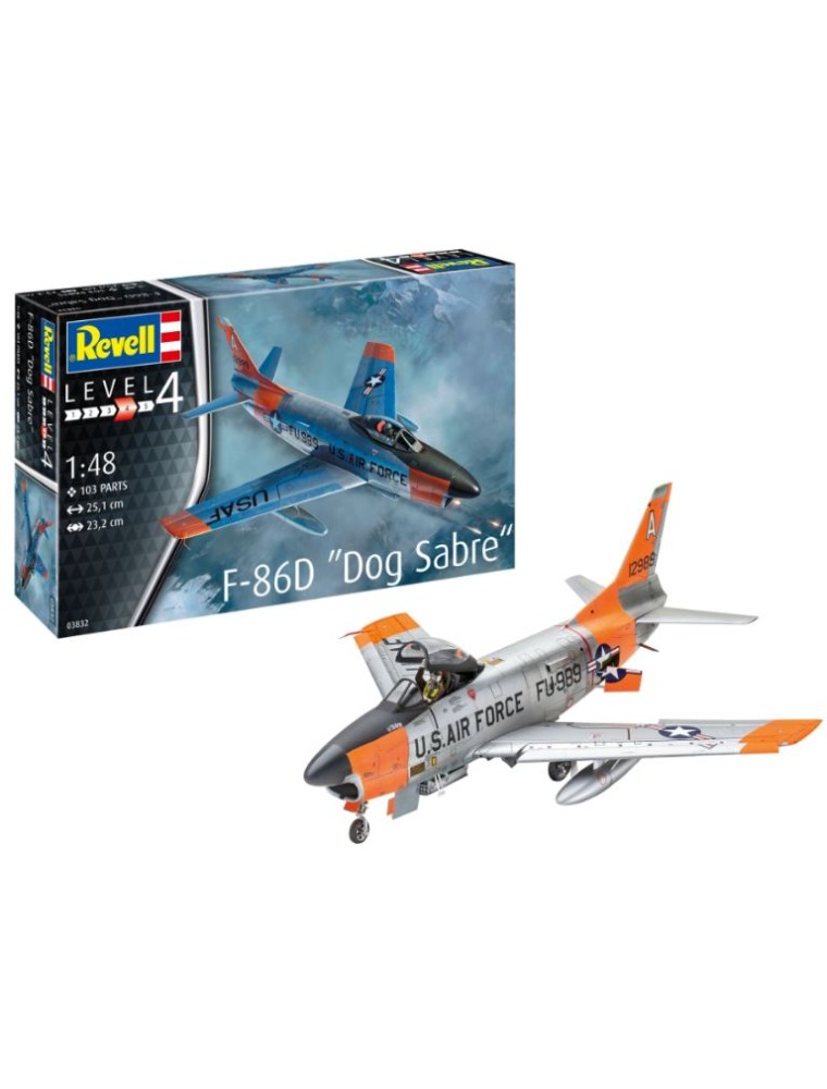 Revell - F-86D Dog Sabre 1/48 F86D