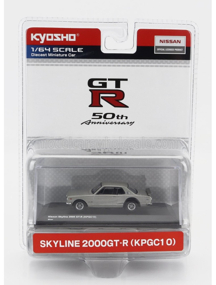 NISSAN - SKYLINE 2000 GT-R (KPGC10) 1969 - SILVER