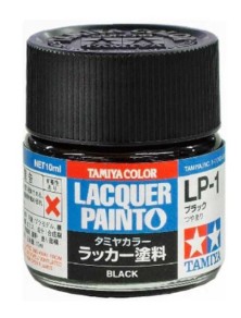 Tamiya - LP-1 BLACK 1pz...