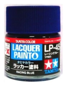 copy of Tamiya - LP-45 RACING BLUE 1pz bottiglietta colore a smalto