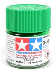 copy of Tamiya - Colore acrilico X-28 Park Green 1pz da 10ml  lucido