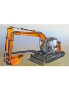 Hasegawa - 1/35 HITACHI BAGGER ZAXIS 135U (HASMW01)