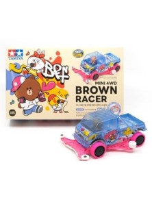 Tamiya - Line Friends Brown Racer (FM-A) Mini4wd