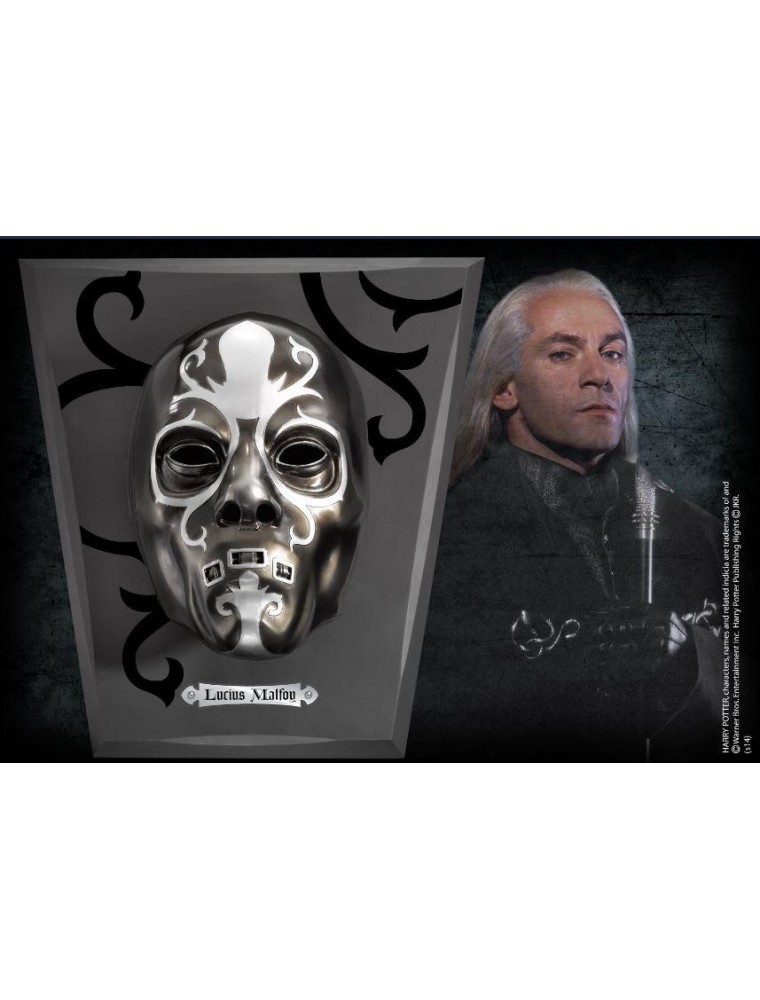 Harry Potter Replica Maschera Mangiamorte di Lucius Malfoy Indossabile Noble