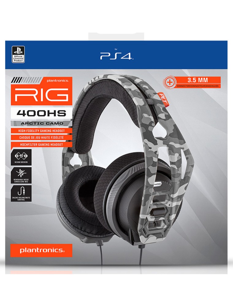 PLANTRONICS CUFFIE 400HS CAMO PS4