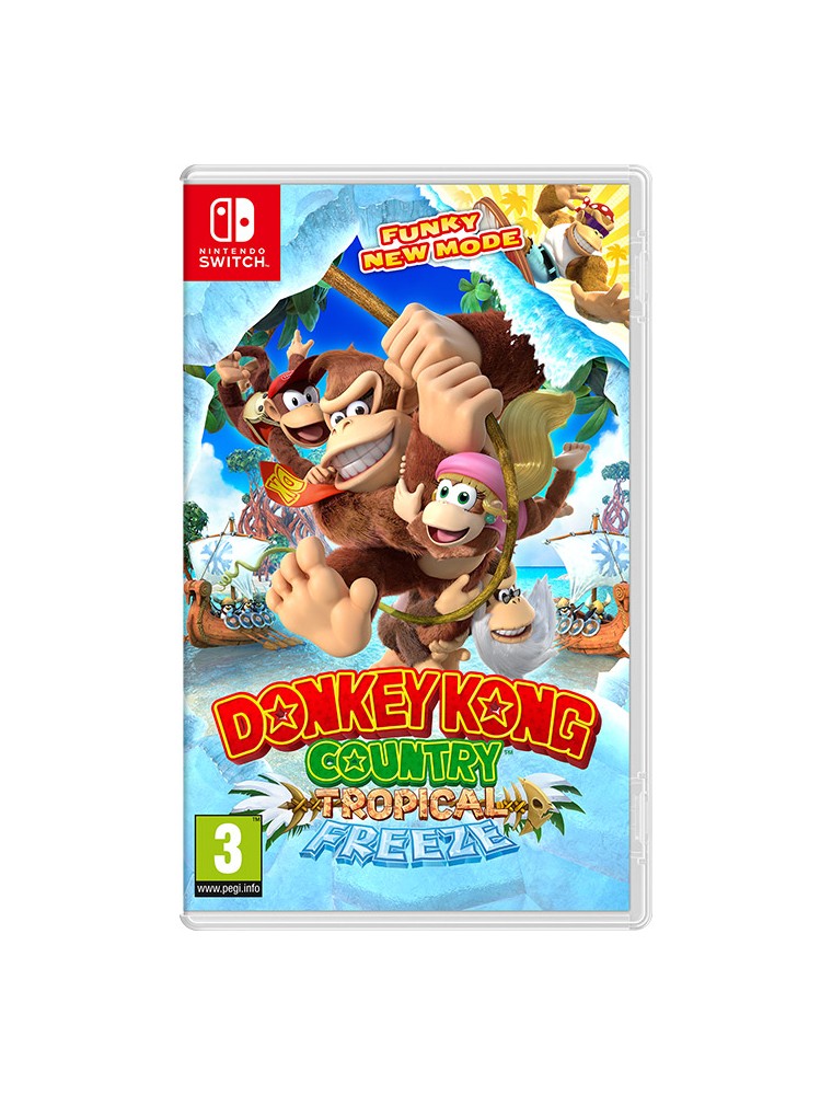 DONKEY KONG COUNTRY: TROPICAL FREEZE PLATFORM - NINTENDO SWITCH