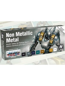 Vallejo Non Metallolic Metallo Box Set 72212 Colori VALLEJO