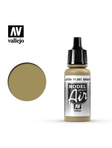 VALLEJO MODEL AIR BRIGHT BRASS 71067 COLORI VALLEJO