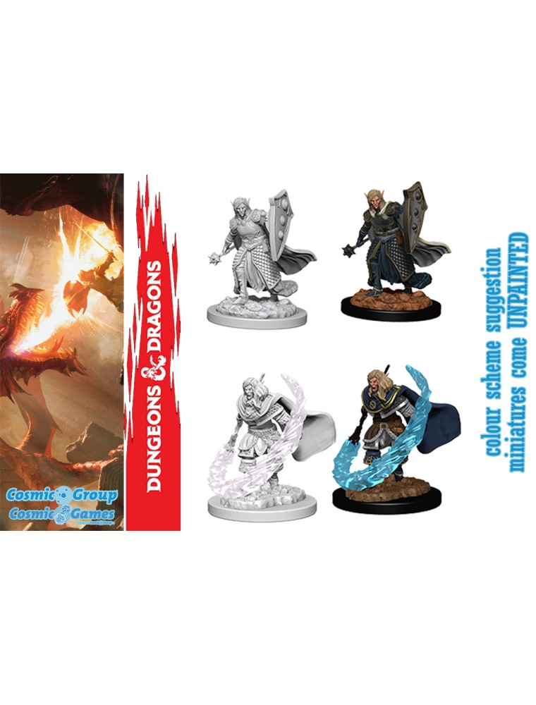 Wizkids D&d Nolzur Mum Elf Male Cleric Gioco Di Ruolo