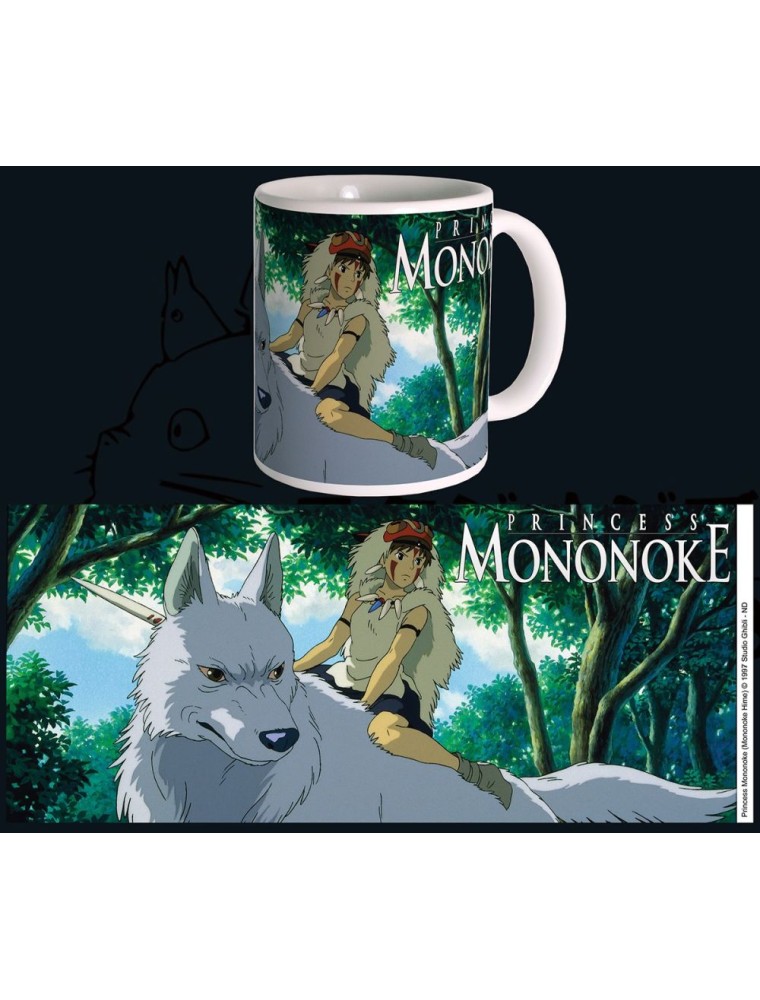 Studio Ghibli Princess Mononoke Tazza 