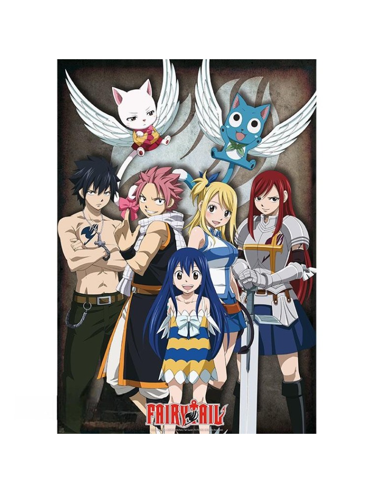 Fairy Tail - Poster "group" (91.5x61)