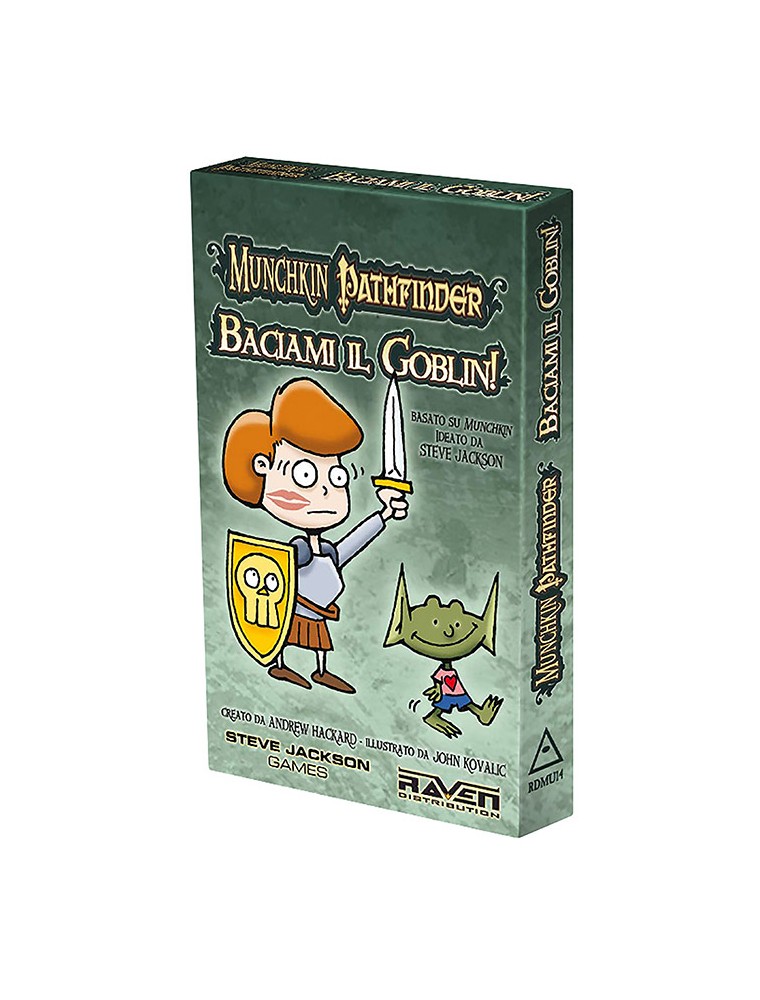 MUNCHKIN PATHFINDER - BACIAMI IL GOBLIN! GIOCHI DA TAVOLO TAVOLO/SOCIETA'