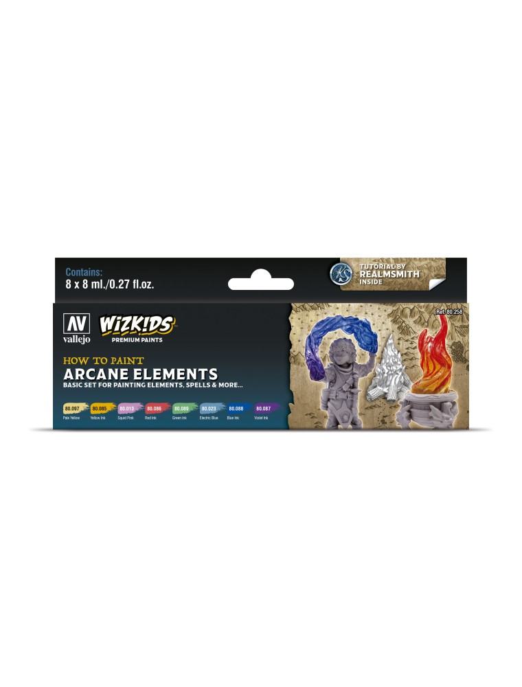 Wizkids Ps Arcane Elements Colori Vallejo VALLEJO