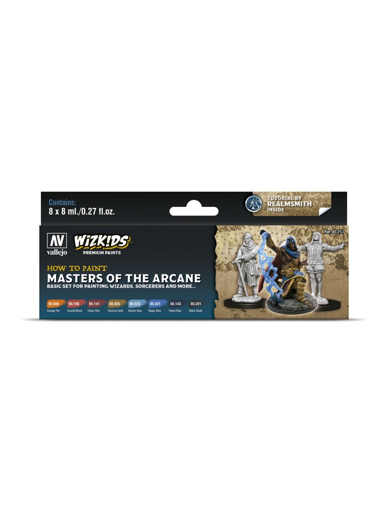 Wizkids Ps Masters Of The Arcane Colori Vallejo VALLEJO