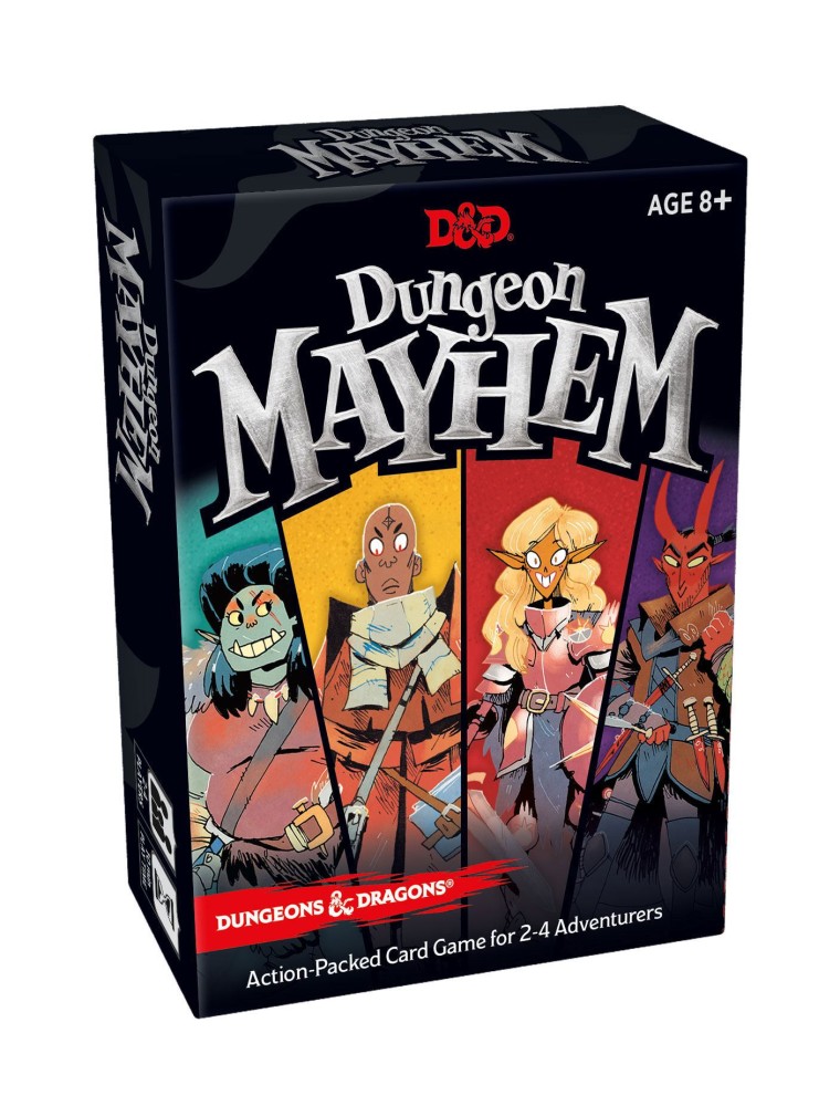 Dungeons & Dragons Carte Gioco Dungeon Mayhem French Wizards Of The Coast