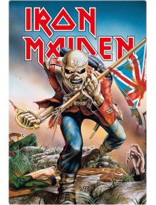 Iron Maiden Tin Sign Trooper 20 X 30 Cm KKL