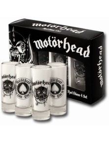 Mot粕rhead Shotglass 4-Pack KKL