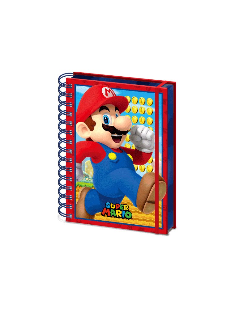 AGENDA A5 3D SUPER MARIO GADGET