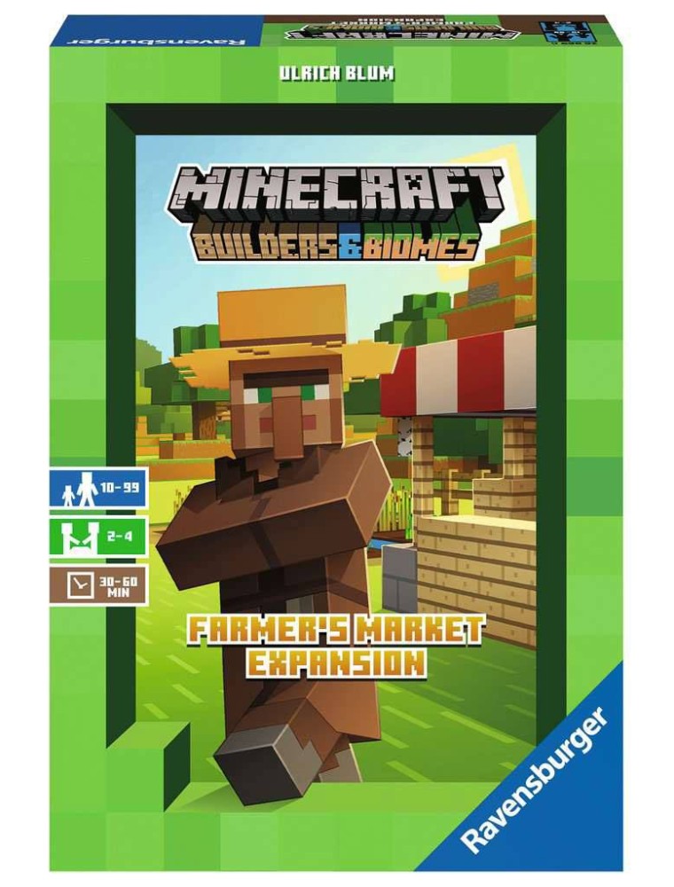 Minecraft Builders  Biomes: Farmers Market Expansion Espansione Ravensburger