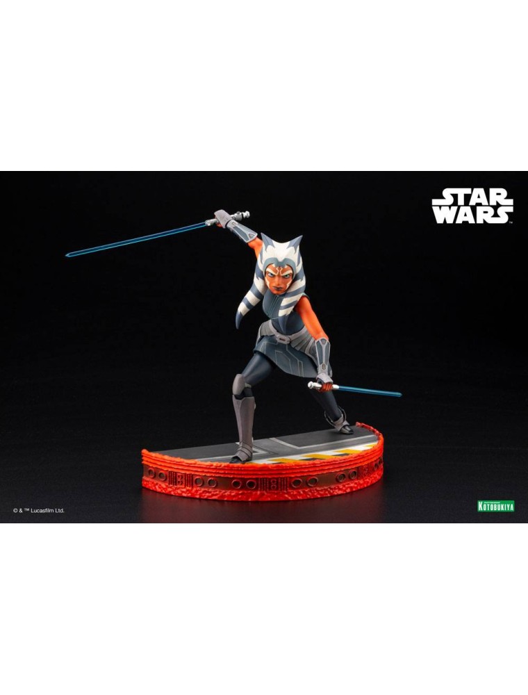 Star Wars The Clone Wars Artfx Pvc Statua 1/7 Ahsoka Tano 24 Cm Kotobukiya