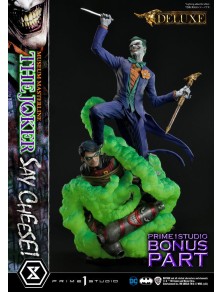 Dc Comics Statua 1/3 The Joker Say Cheese Deluxe Bonus Version 99 Cm Prime 1 Studio