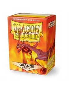 Dragon Shield Bustine Protettive Standard Size Matte Orange (100) Accessori