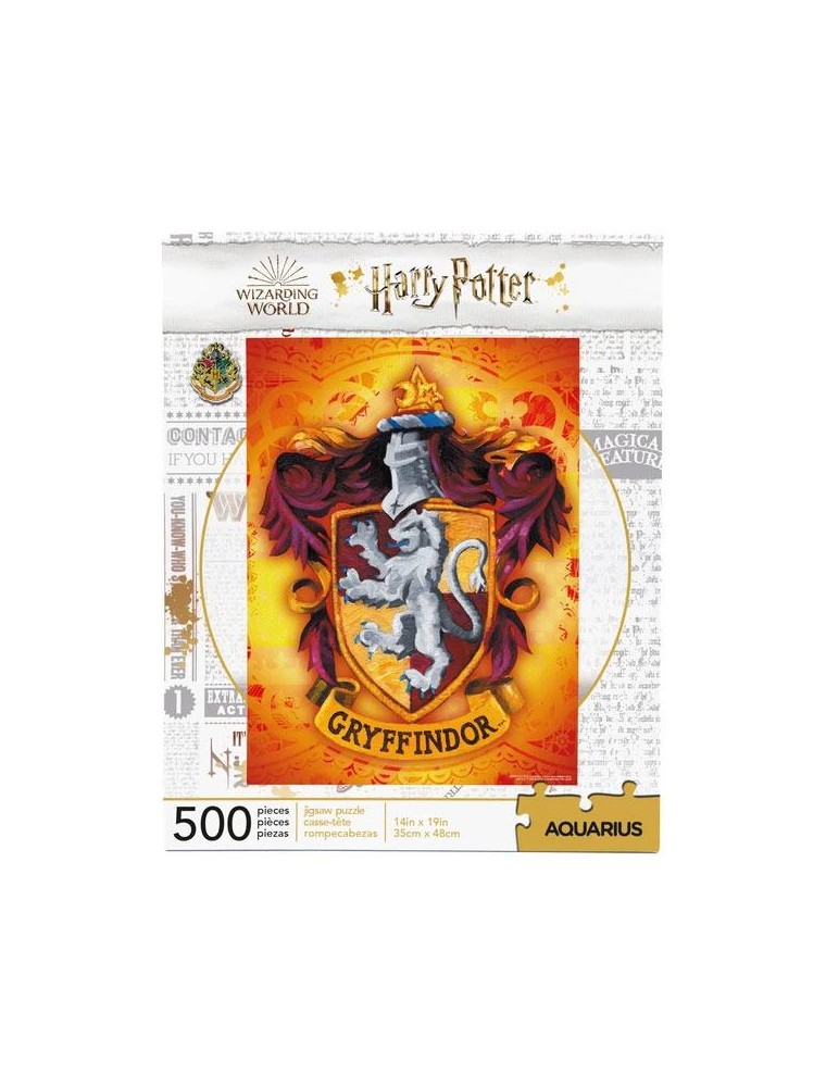 Harry Potter Jigsaw Puzzle Grifondoro (500 Pezzi) Aquarius