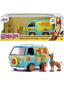 Scooby Doo Mistery Machine Van + Scooby Doo E Shaggy Figures Set Jada Toys