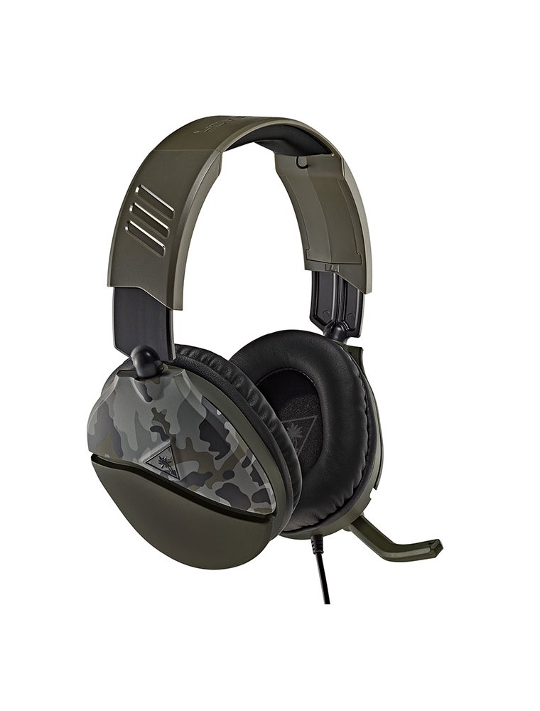 TURTLEBEACH CUFFIE RECON 70P GREEN CAMO