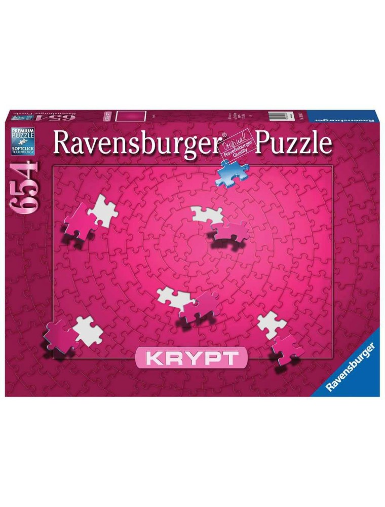 Krypt Jigsaw Puzzle Pink (654 Pezzi) Ravensburger