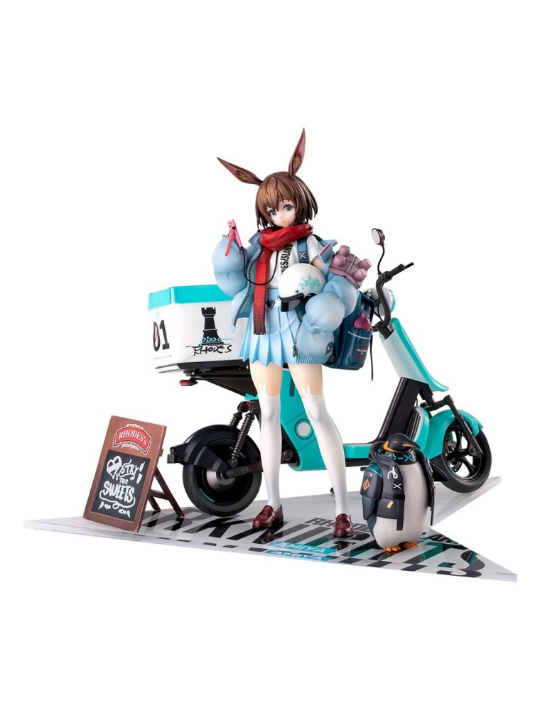 Arknights Pvc Statua 1/7 Amiya Fresh Fastener Ver. Deluxe Edition 26 Cm Hobby Max