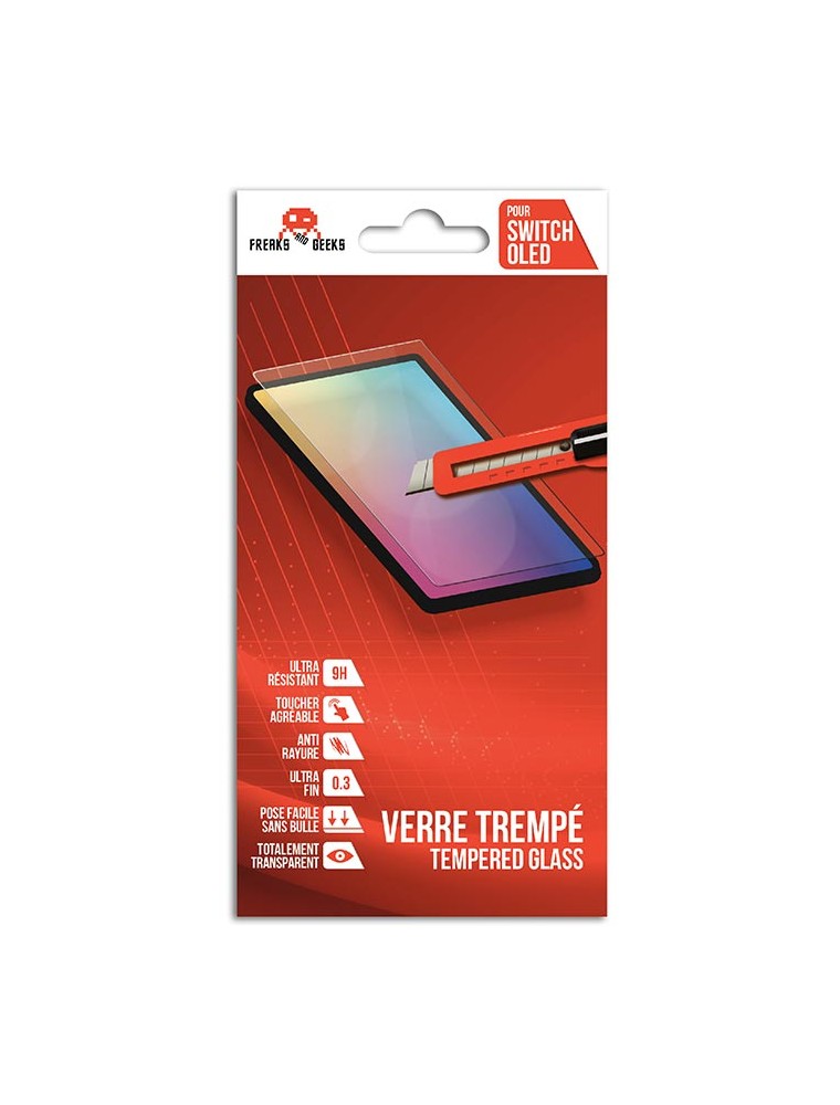 FREAKS SWITCH OLED VETRO TEMPERATO CUSTODIE/PROTEZIONE