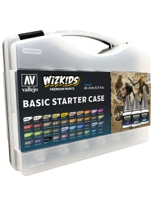 Wizkids Basic Starter Case Colori Vallejo