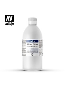 POLYURETHAN ULTRA MATT VARNISH 500 28653 COLORI VALLEJO