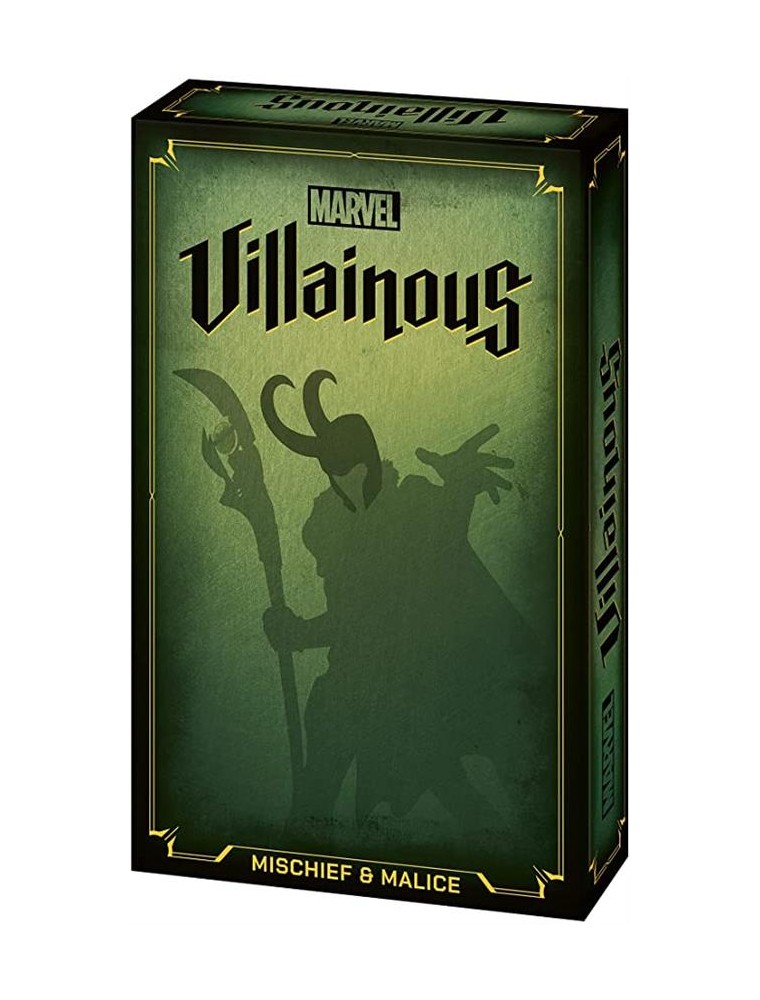 Villainous Marvel Mischief e Malice Disney Gioco Da Tavolo