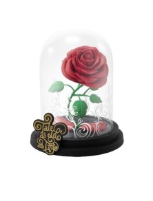 Disney La Bella E La Bestia Rosa Incantata Statua 12cm Abystyle