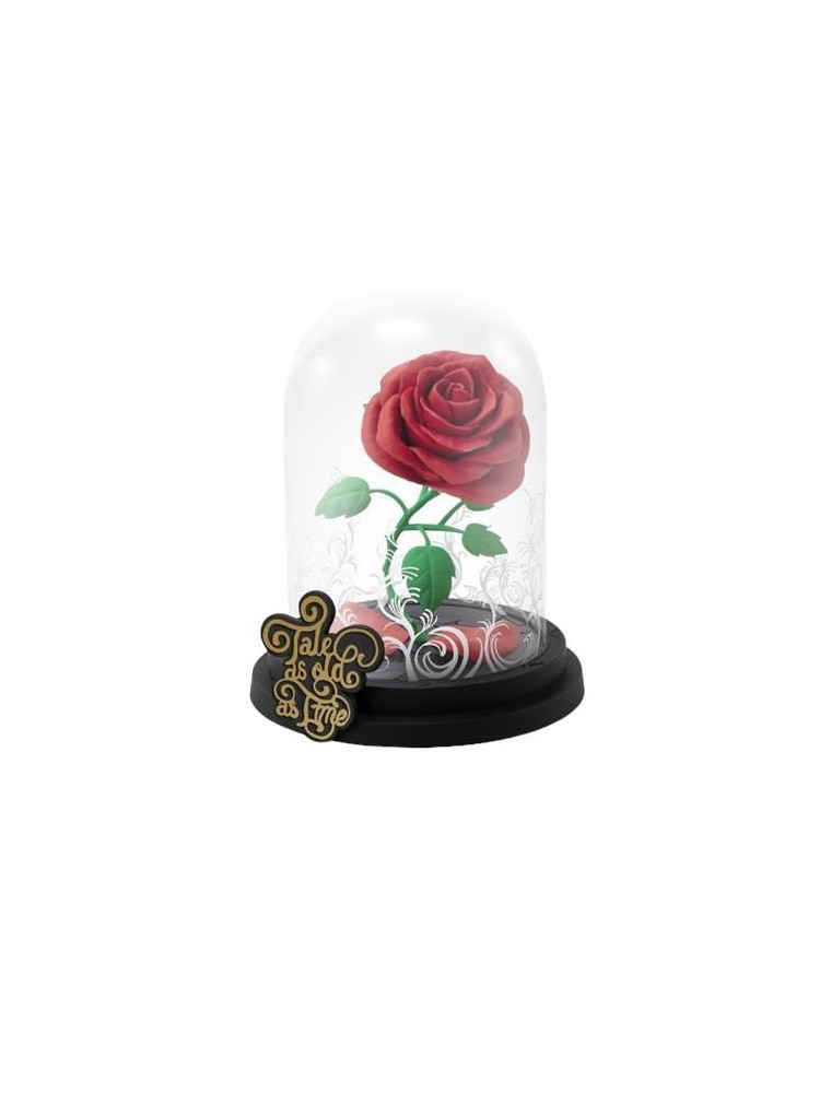 Disney La Bella E La Bestia Rosa Incantata Statua 12cm Abystyle